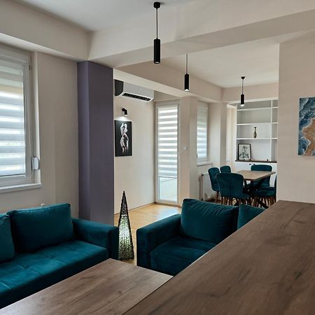 Modern Skopje Apartment Bagian luar foto